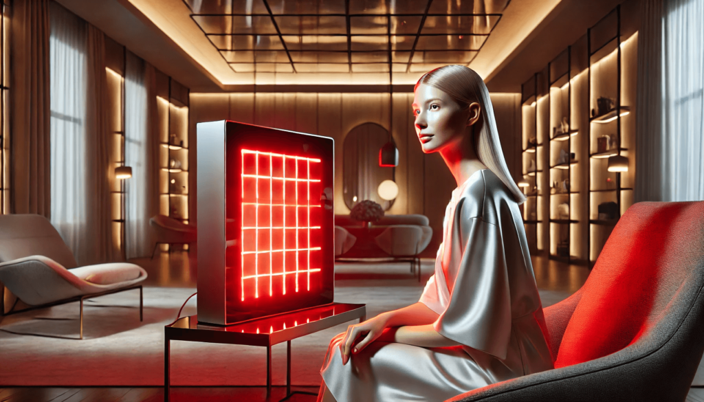 red light therapy anti aging skincare
