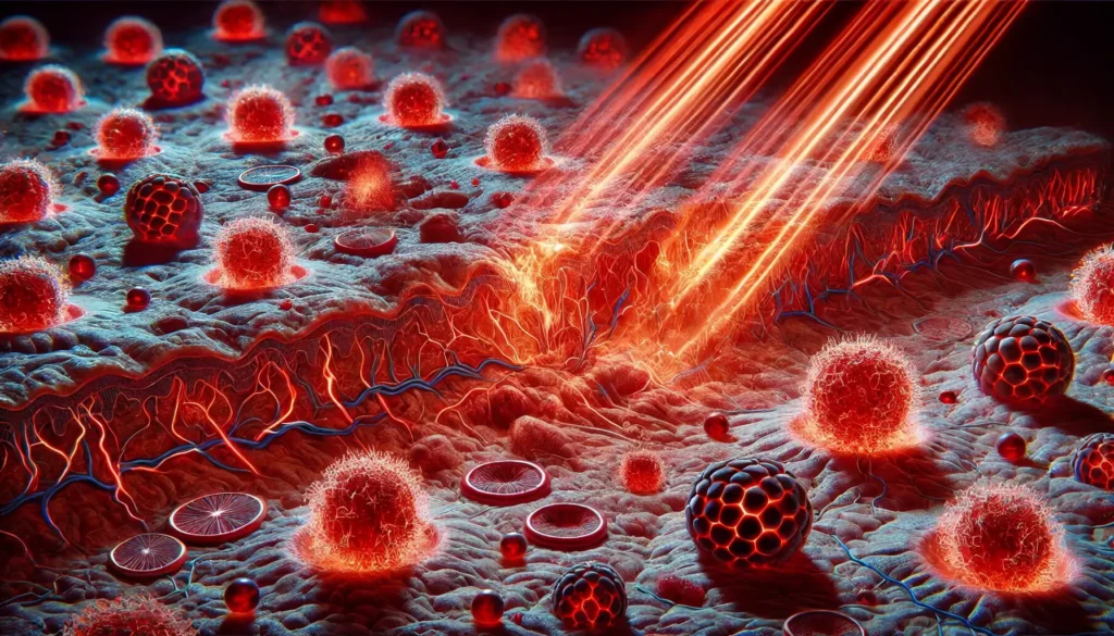 red light therapy for tissue repair